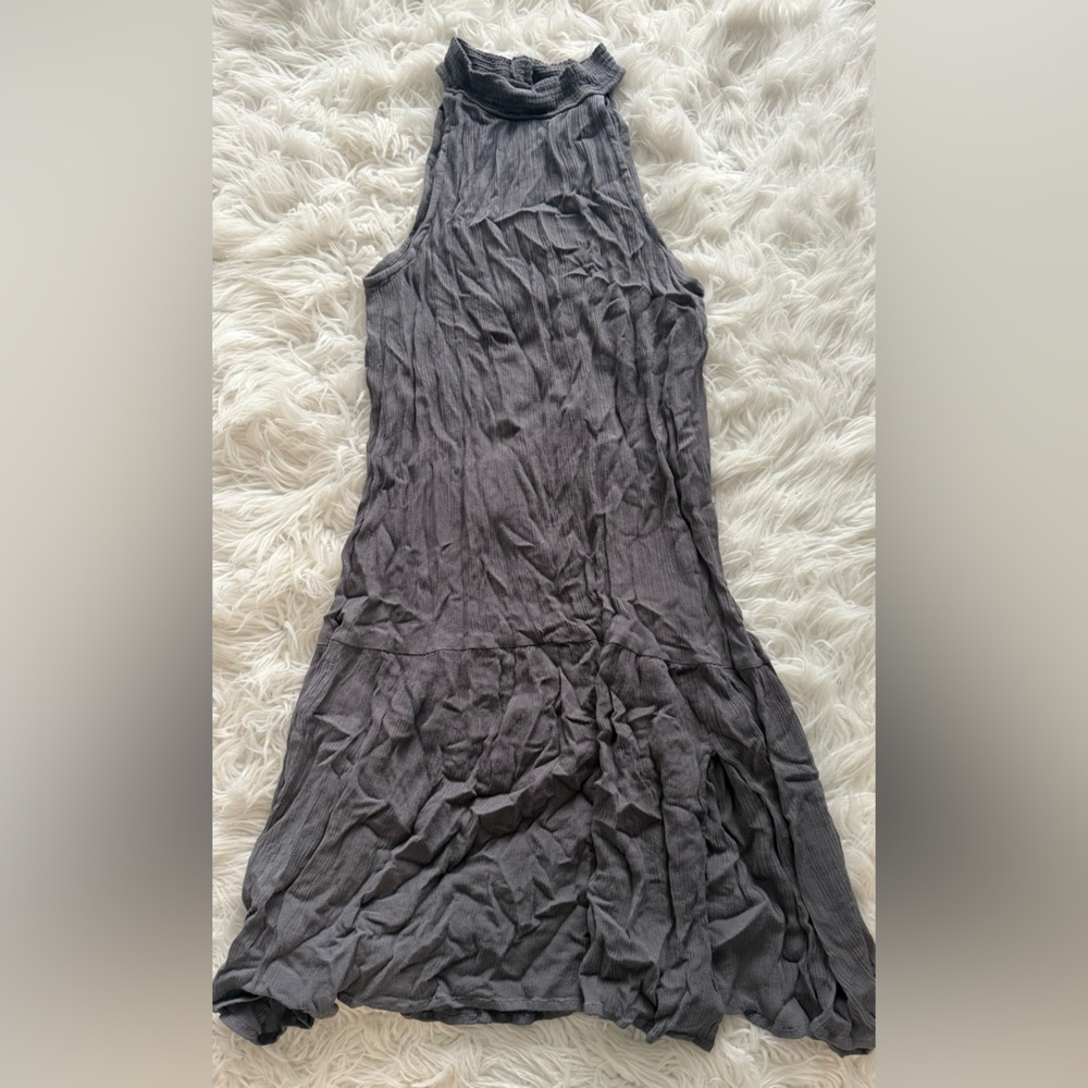 EARTHBOUND Charcoal Textured Fabric